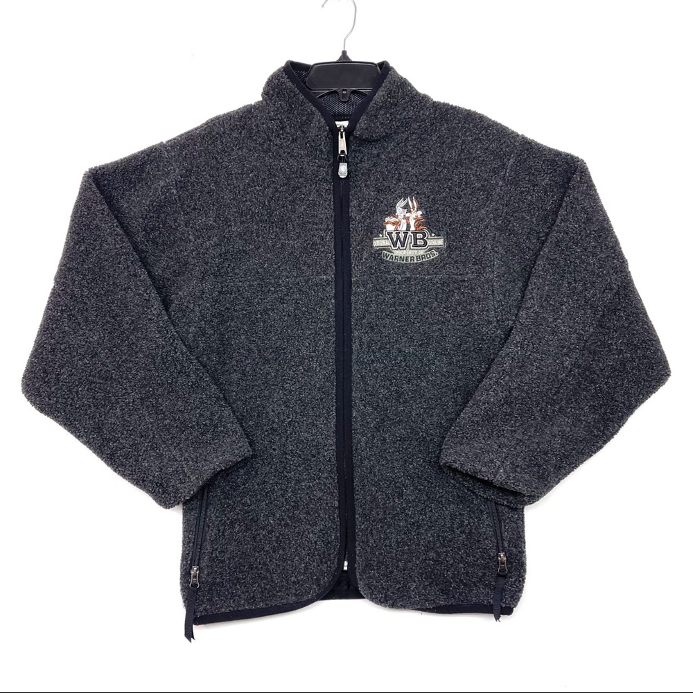 Warner Bros Studio Store Vintage Looney Tunes Embroidered Sweatshirt Small